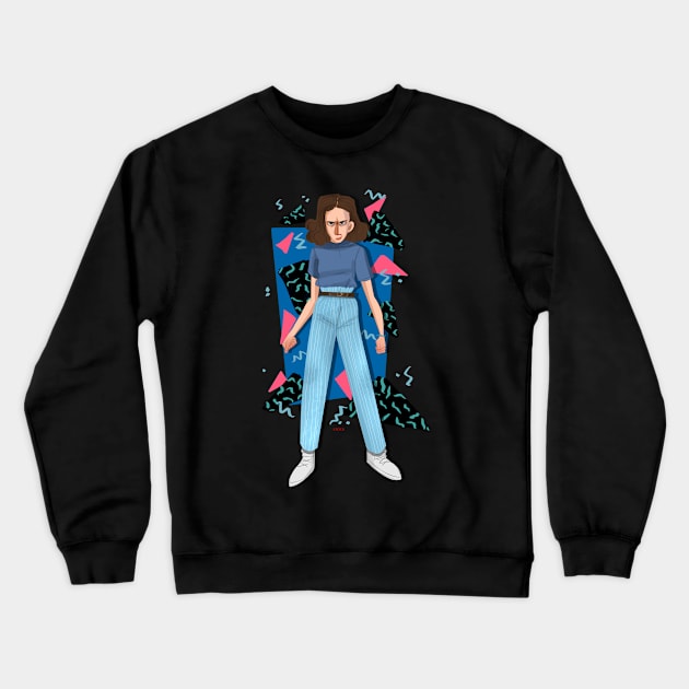 Stranger Things Eleven Crewneck Sweatshirt by irisatakoyuncu